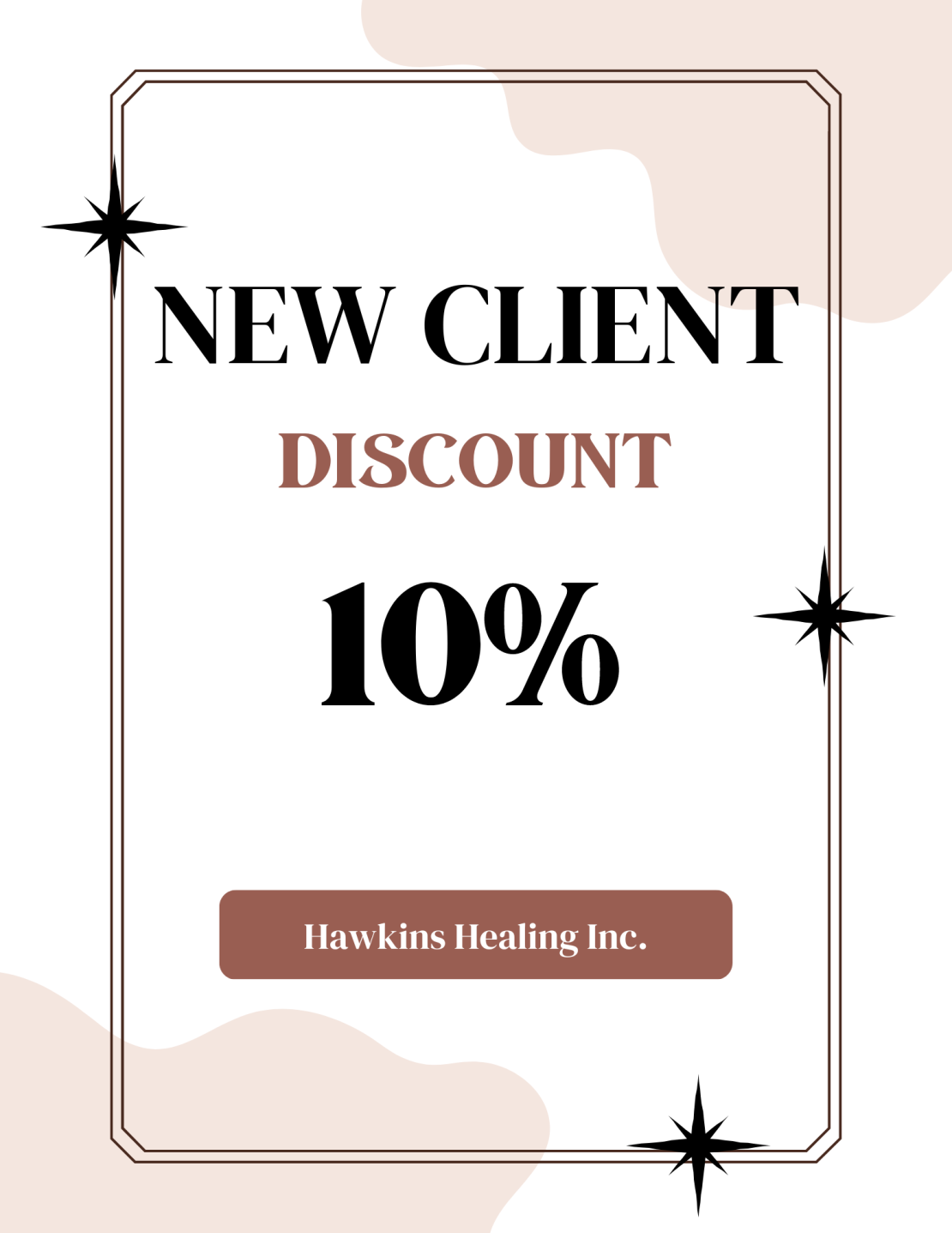 10% New Client Discount